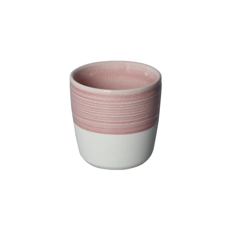 Loveramics Dale Harris Champions Signature Crackle Glaze Cappuccino Cup (200ml) - Pink