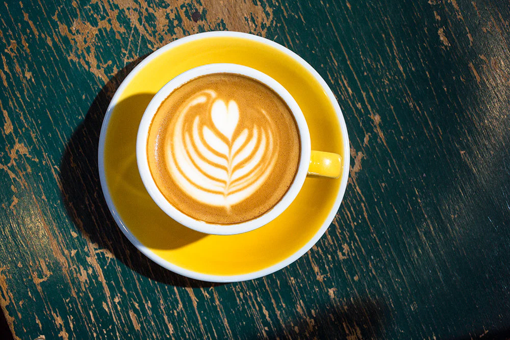 Loveramics Egg Cappuccino / Flat White Saucer (Yellow) 14.5cm - Image 2