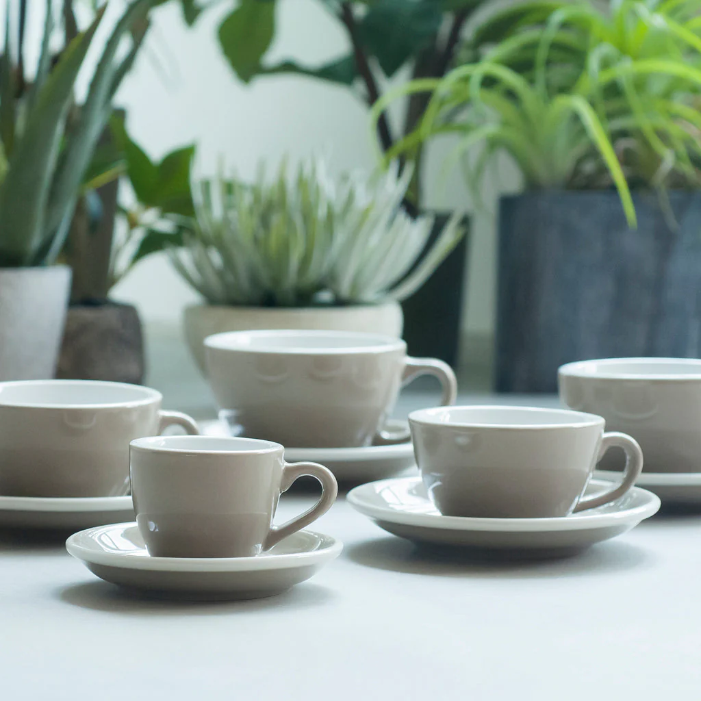 Loveramics Egg Espresso Saucer (Taupe) 11.5cm - Image 2