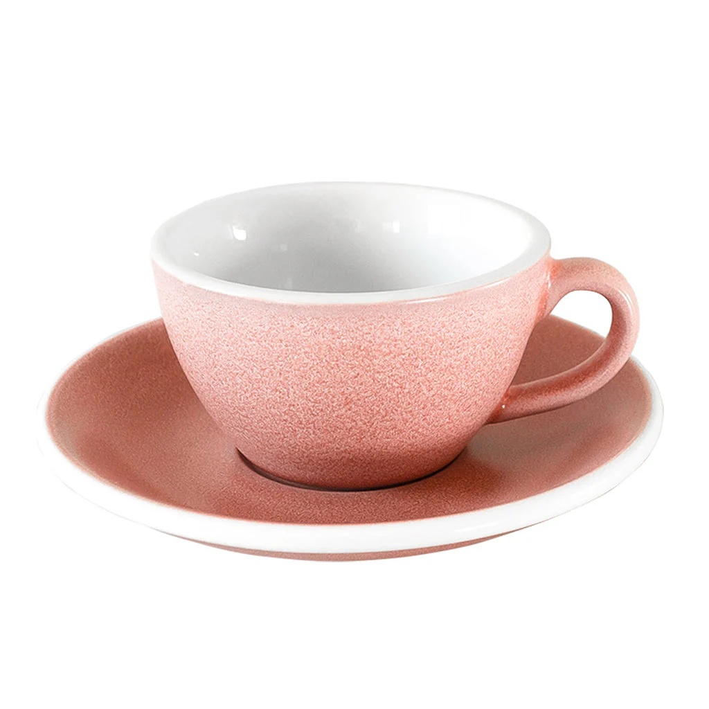 Loveramics Egg Mineral Cappuccino / Flat White Saucer (Cinnabar) 14.5cm - Image 2