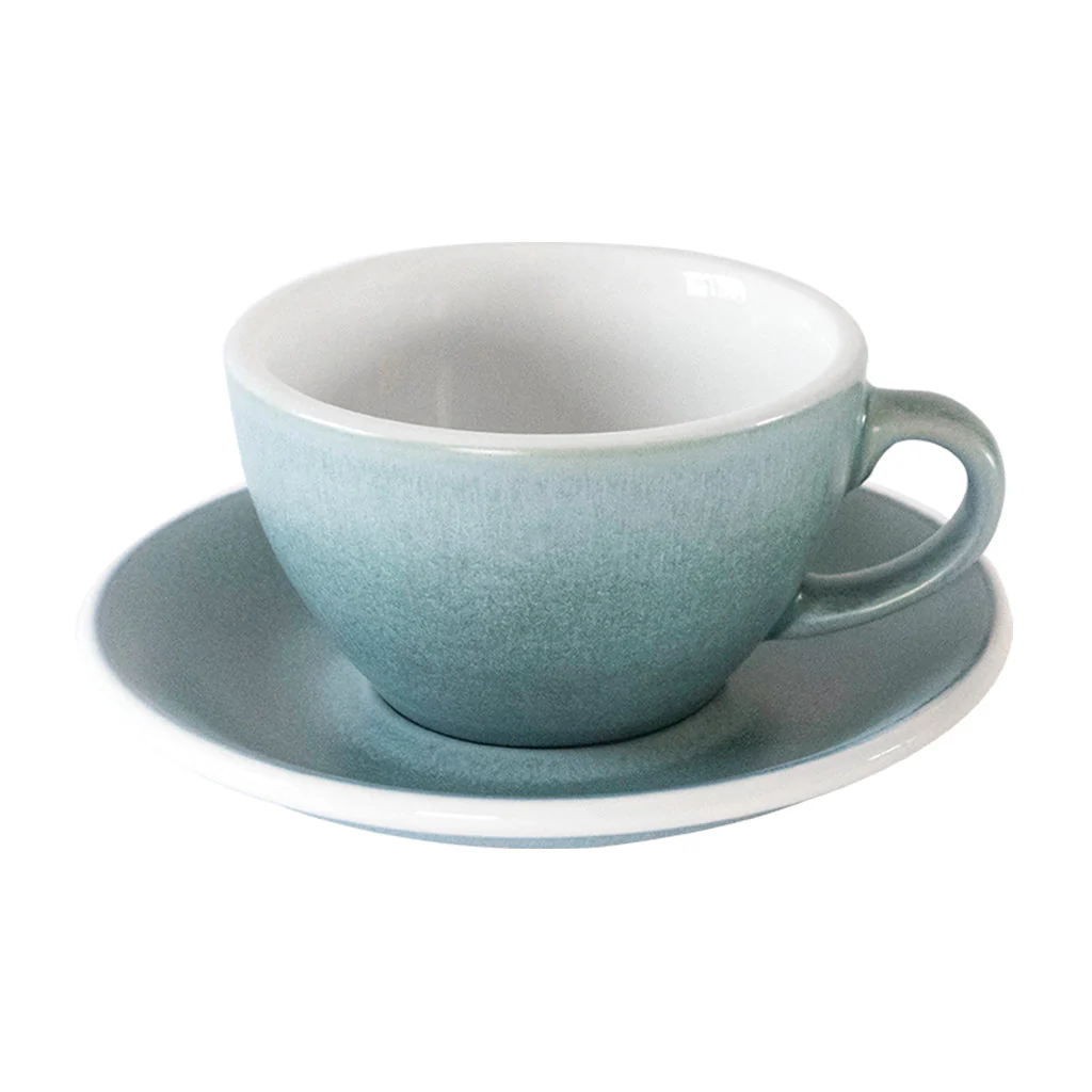 Loveramics Egg Mineral Cappuccino / Flat White Saucer (Glacier) 14.5cm - Image 2
