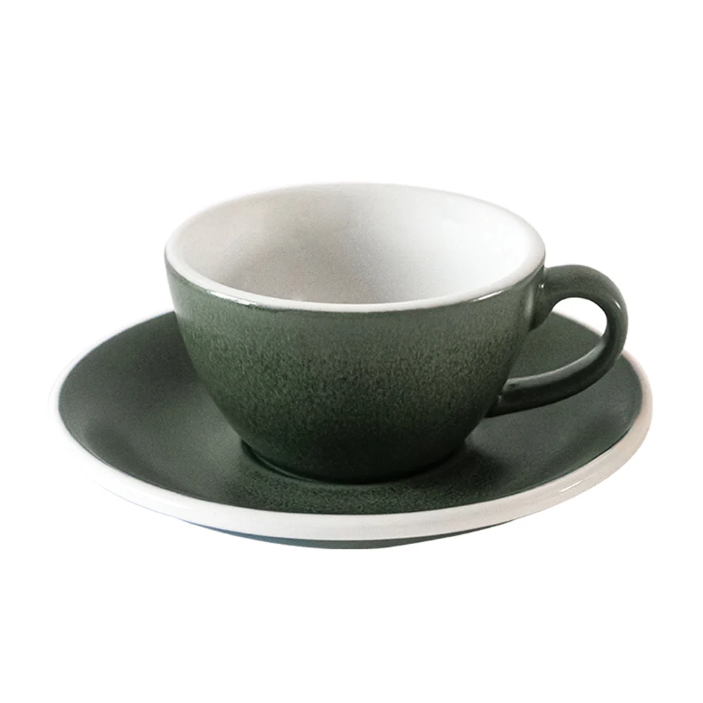 Loveramics Egg Mineral Flat White Cup (Forest) 150ml - Image 2