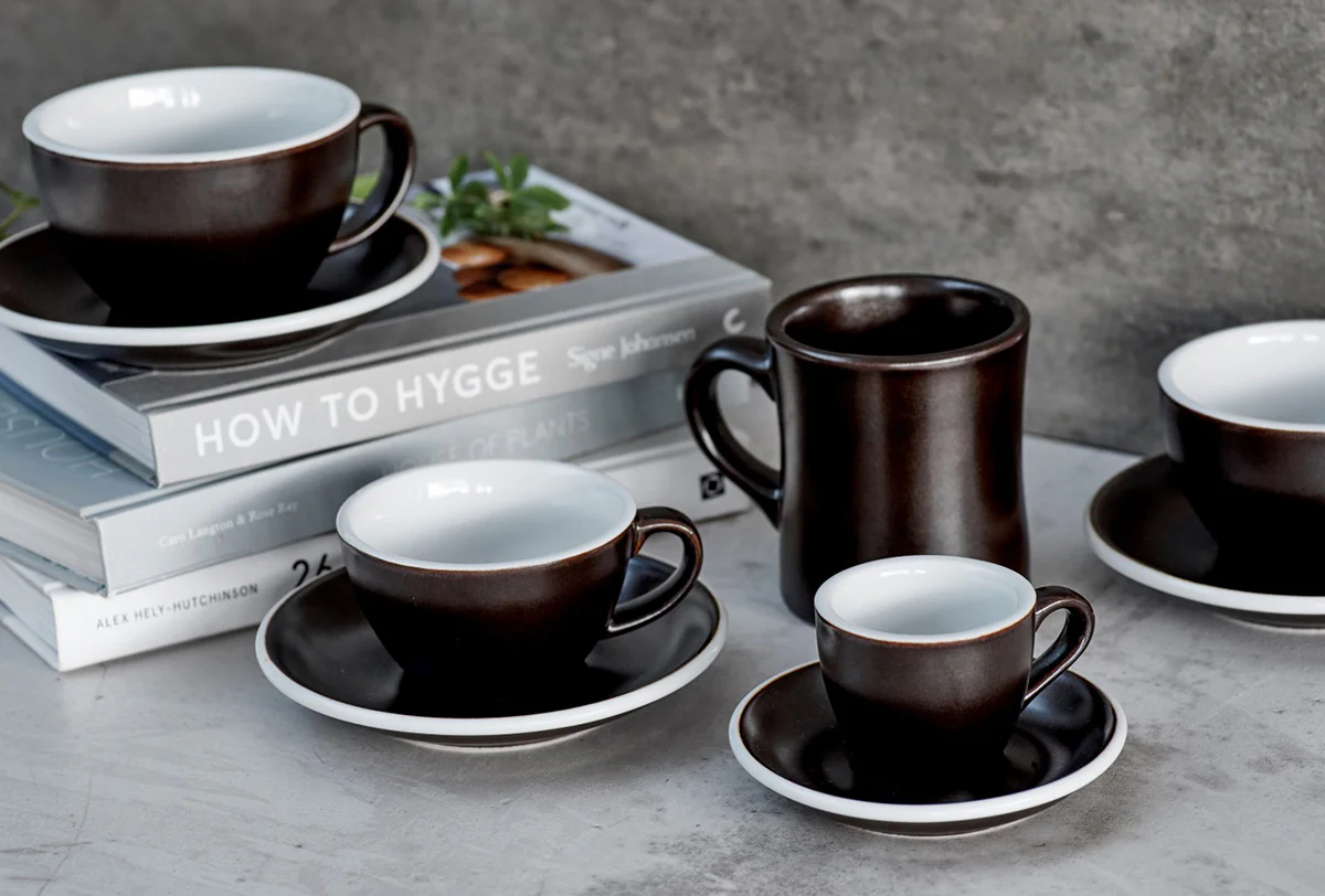 Loveramics Egg Potters Cappuccino Cup (Gunpowder) 200ml - Image 2