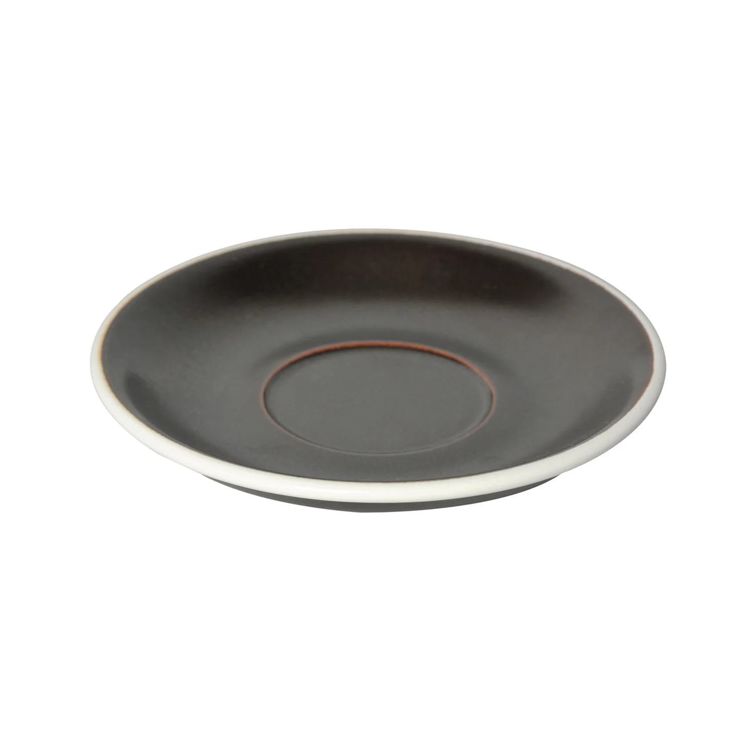 Loveramics Egg Potters Latte Saucer (Gunpowder) 15.5cm
