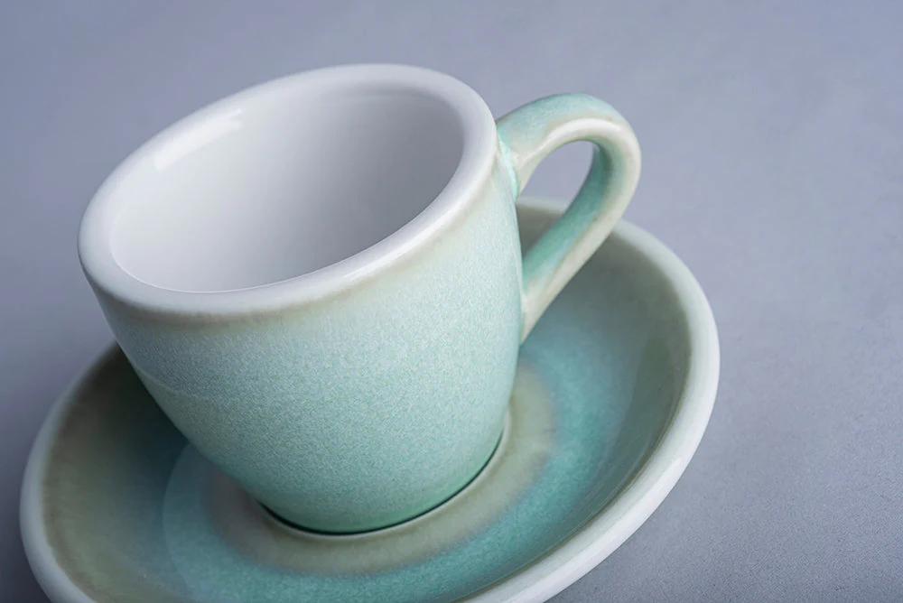 Loveramics Reactive Glaze Potters Espresso Cup (Basil) 80ml - Image 2