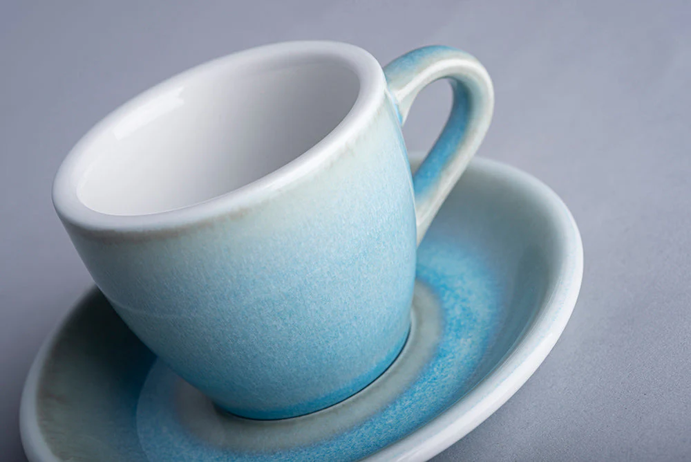 Loveramics Reactive Glaze Potters Espresso Cup (Ice Blue) 80ml - Image 2