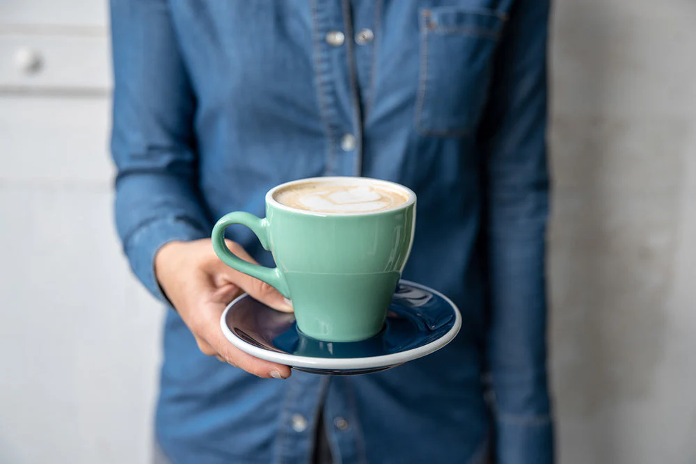 Loveramics Tulip Cappuccino Cup (River Blue) 180ml - Image 3