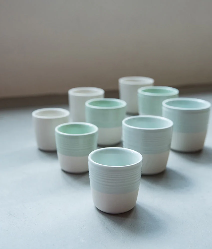 Loveramics Tumbler Espresso Cup (Celadon Green) 80ml - Image 2