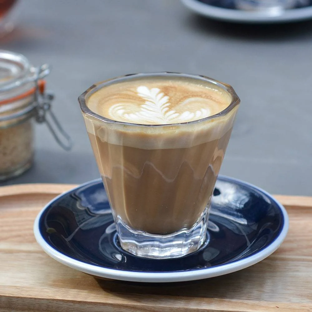 Loveramics Urban Glass Twisted Cappuccino Glass 180ml (Clear) - Image 2
