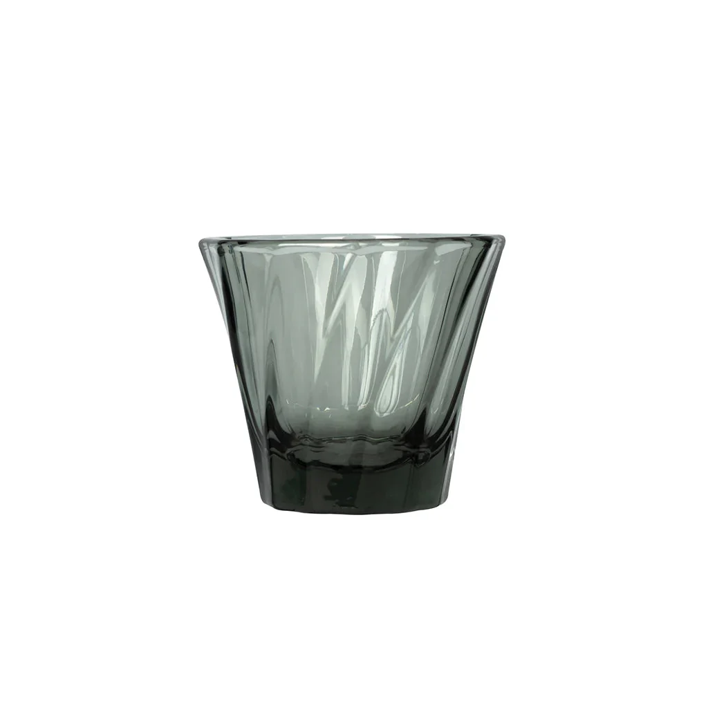 Loveramics Urban Glass Twisted Espresso Glass 70ml (Black)