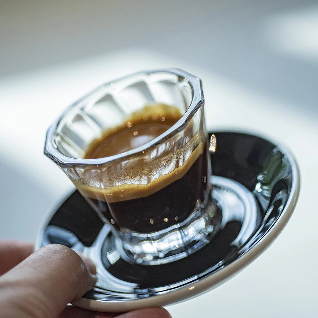 Loveramics Urban Glass Twisted Espresso Glass 70ml (Clear) - Image 2