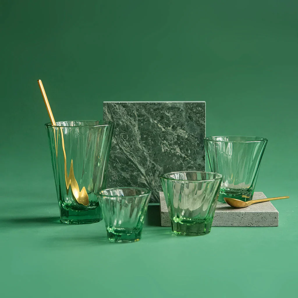 Loveramics Urban Glass Twisted Espresso Glass 70ml (Green) - Image 2